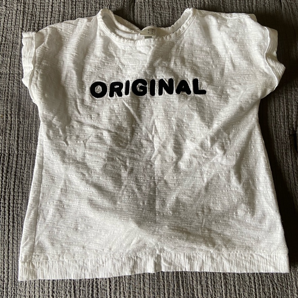 Open back shirt